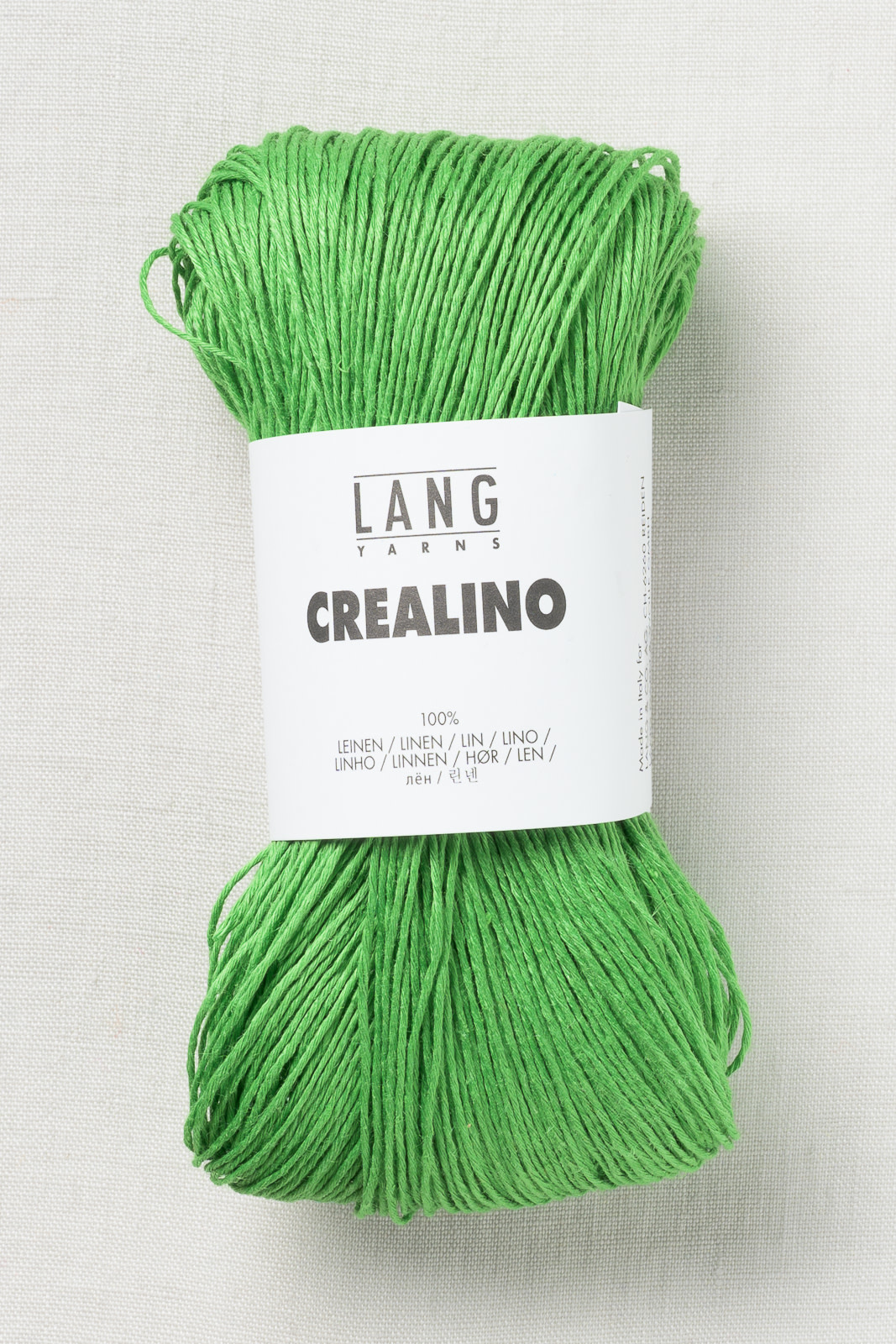 Lang Yarns Crealino 17 Pea Shoot Wool and Company Fine Yarn