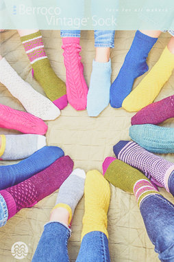 Image of Berroco Vintage Sock #441 Pattern Booklet