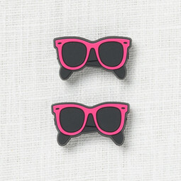 Image of Fox & Pine Stitch Stoppers, Pink Sunglasses