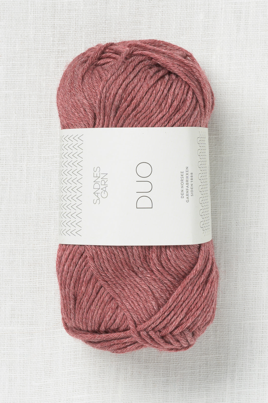 område at opfinde Skur Sandnes Garn Duo 4344 Dark Powder Pink - Wool and Company Fine Yarn