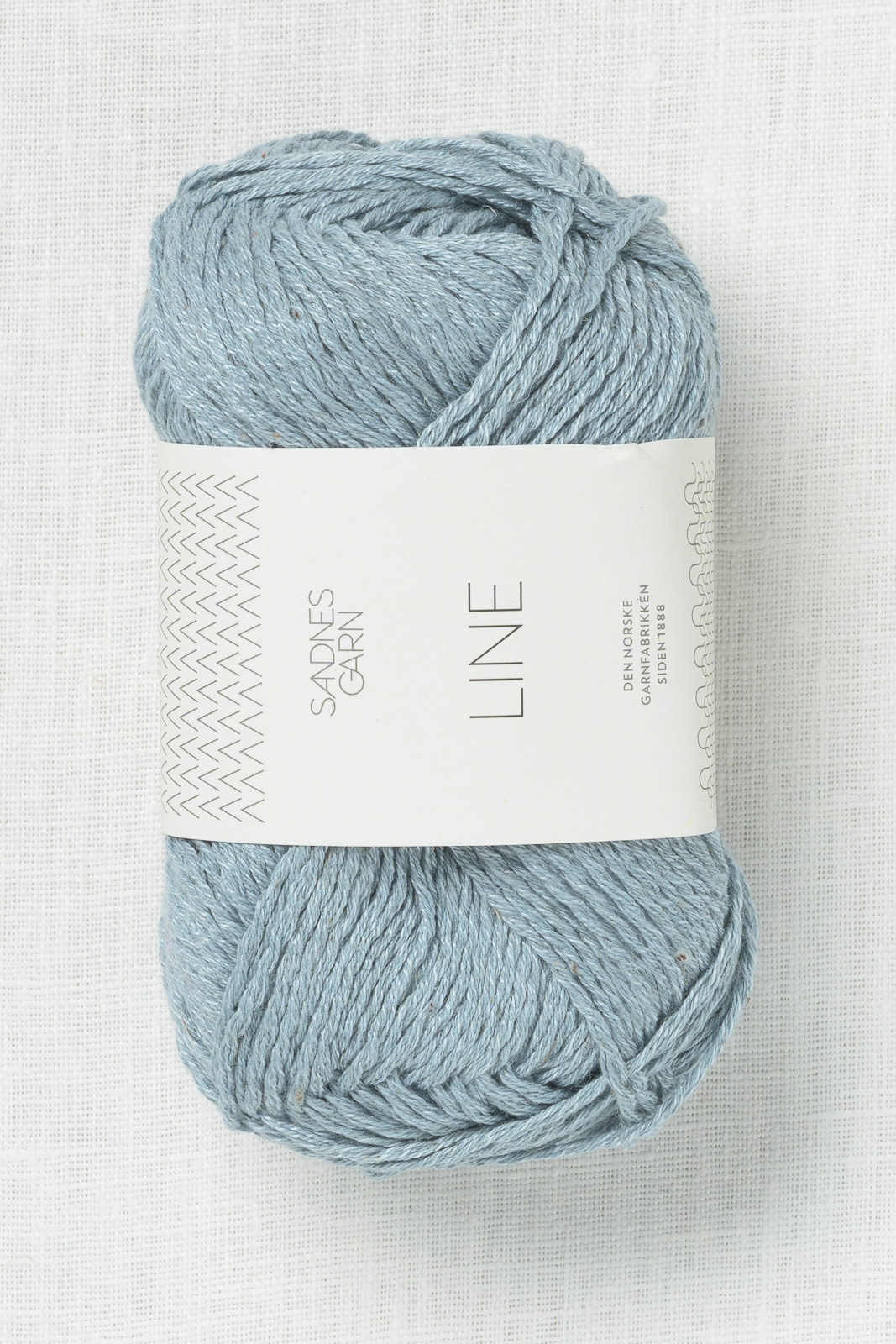 Porto Eddike build Sandnes Garn Line 6531 Ice Blue - Wool and Company Fine Yarn