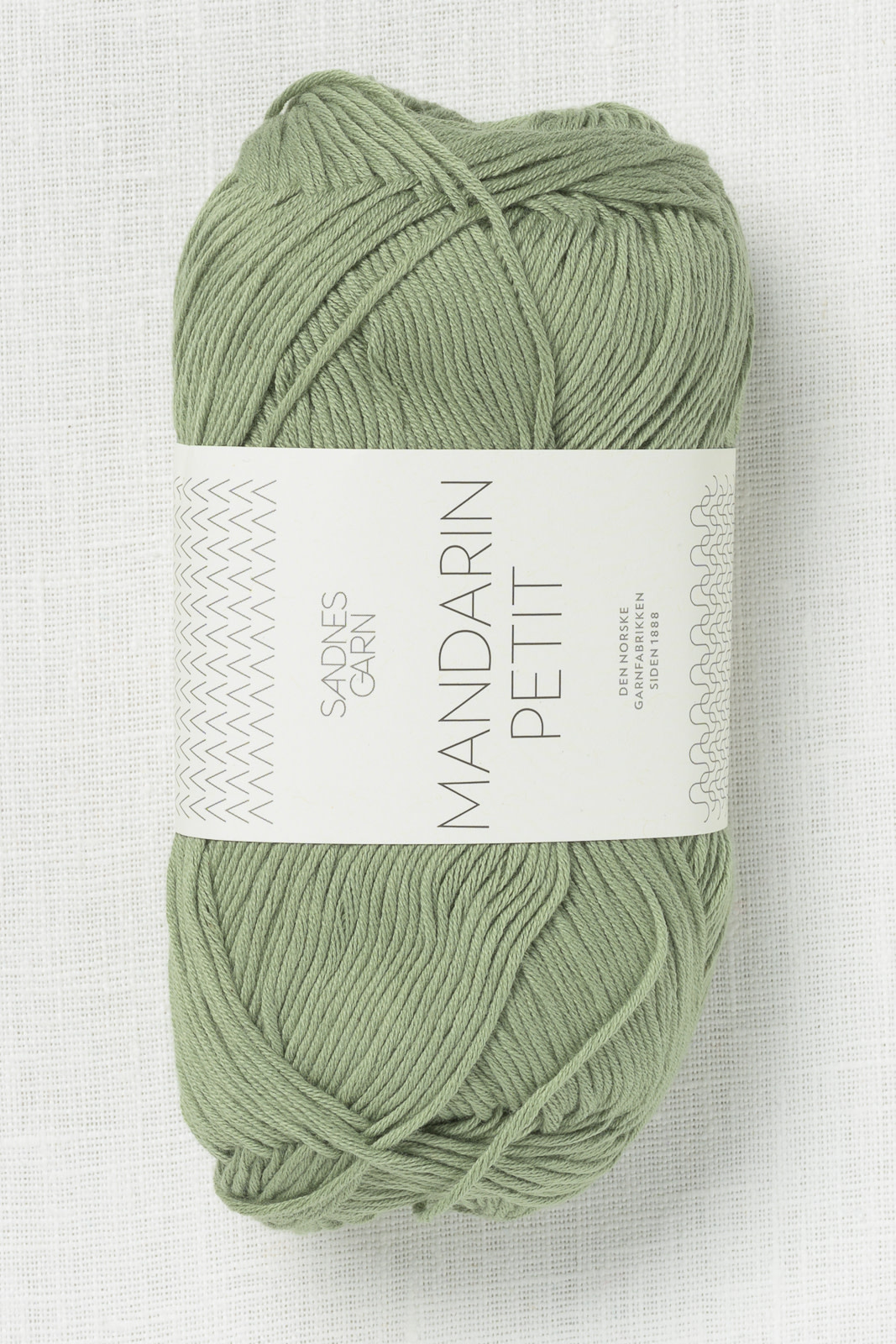 pilfer ugyldig restaurant Sandnes Garn Mandarin Petit 9041 Dusty Light Green - Wool and Company Fine  Yarn