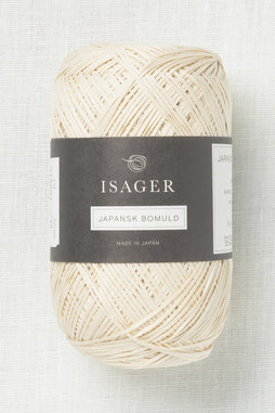 Image of Isager Japansk Bomuld 0 White Sand (Limited Edition)