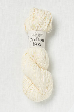 Image of Cascade Cotton Sox 18 Ecru