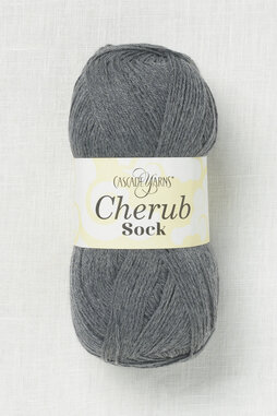 Image of Cascade Cherub Sock 114 Charcoal Heather