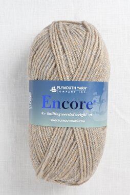 Image of Plymouth Encore Worsted 1415 Fawn Mix