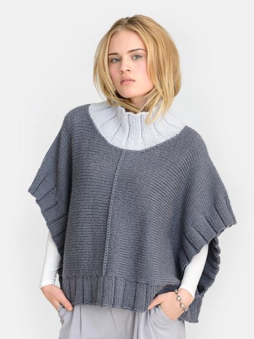 Wool & Co. Feature Pattern of the Week - Two Harbors Poncho