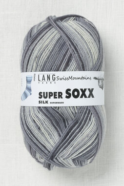 Image of Lang Yarns Super Soxx Silk 409 Pilatus
