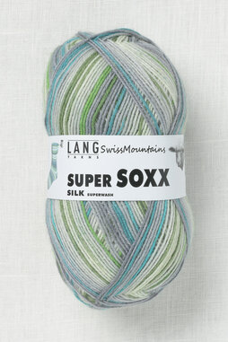 Image of Lang Yarns Super Soxx Silk 408 Rigi