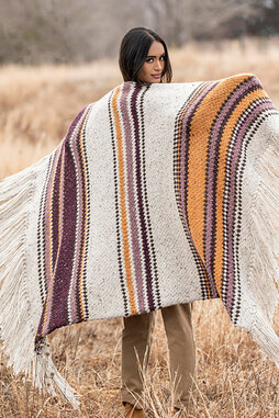 Image of Blue Sky Fibers Brentwood Throw Kit (Limited Edition)