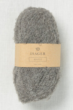Image of Isager Boucle E3s Grey Undyed