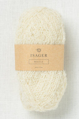 Image of Isager Boucle E0 Natural Undyed