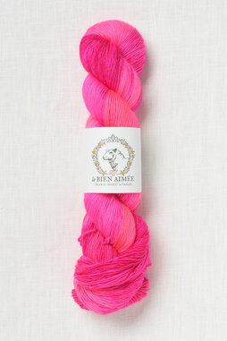 Image of La Bien Aimee Merino Singles Pinku