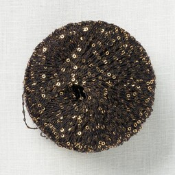 Image of Lang Yarns Paillettes 70 Anthracite Gold