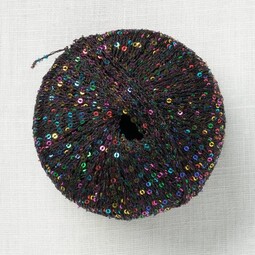 Image of Lang Yarns Paillettes 104 Black Colorful