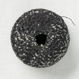 Image of Lang Yarns Paillettes 4 Black Silver