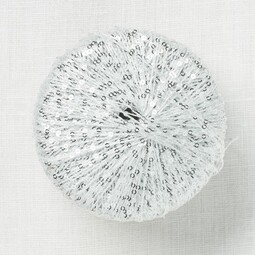 Image of Lang Yarns Paillettes 1 White Silver