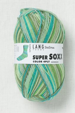 Image of Lang Yarns Super Soxx Color 413 Pacific (Limited Edition)