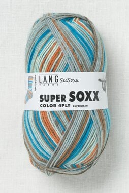 Image of Lang Yarns Super Soxx Color 414 North Atlantic