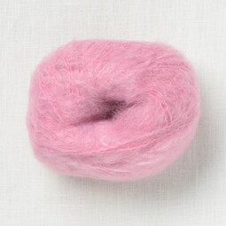 Image of Wool and the Gang Take Care Mohair Bubblegum Pink