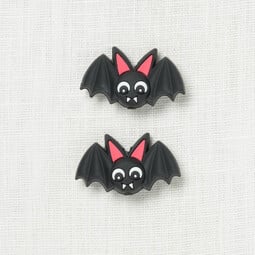 Image of Fox & Pine Stitch Stoppers, Black Bat