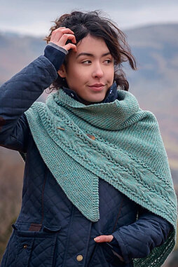 Image of The Fibre Co. Honister Shawl Kit (Limited Edition)