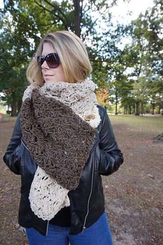 Wool & Co. Feature Pattern of the Week - The Kensington Scarf