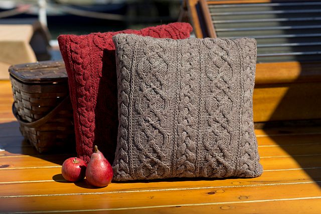 Wool & Co. Feature Pattern of the Week - Rangeley Pillow
