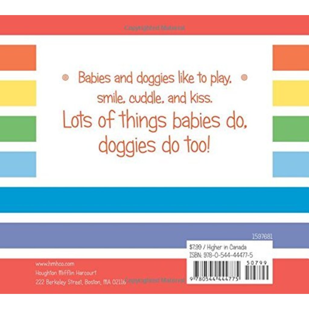 HOUGHTON MIFFLIN BABIES AND DOGGIES BOOK BB SCHINDEL
