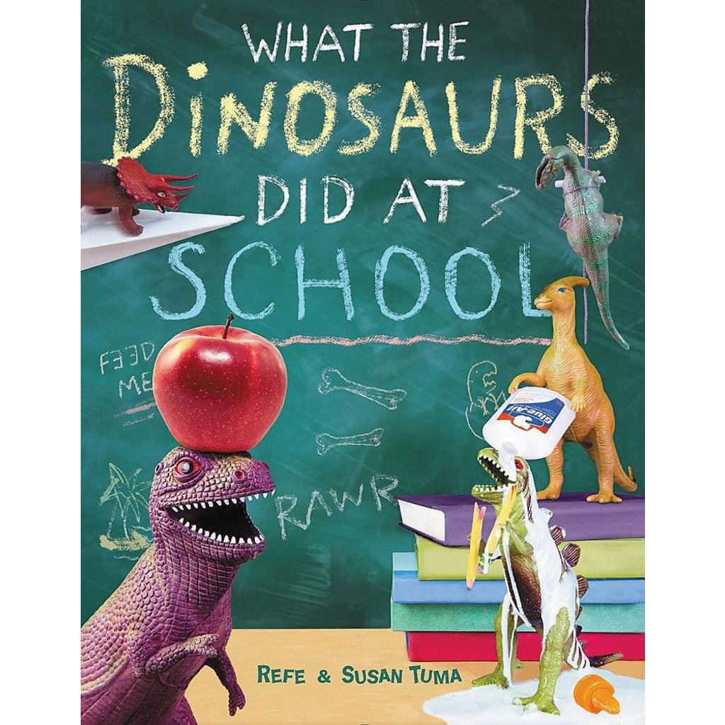LITTLE BROWN BOOKS WHAT THE DINOSAURS DID AT SCHOOL