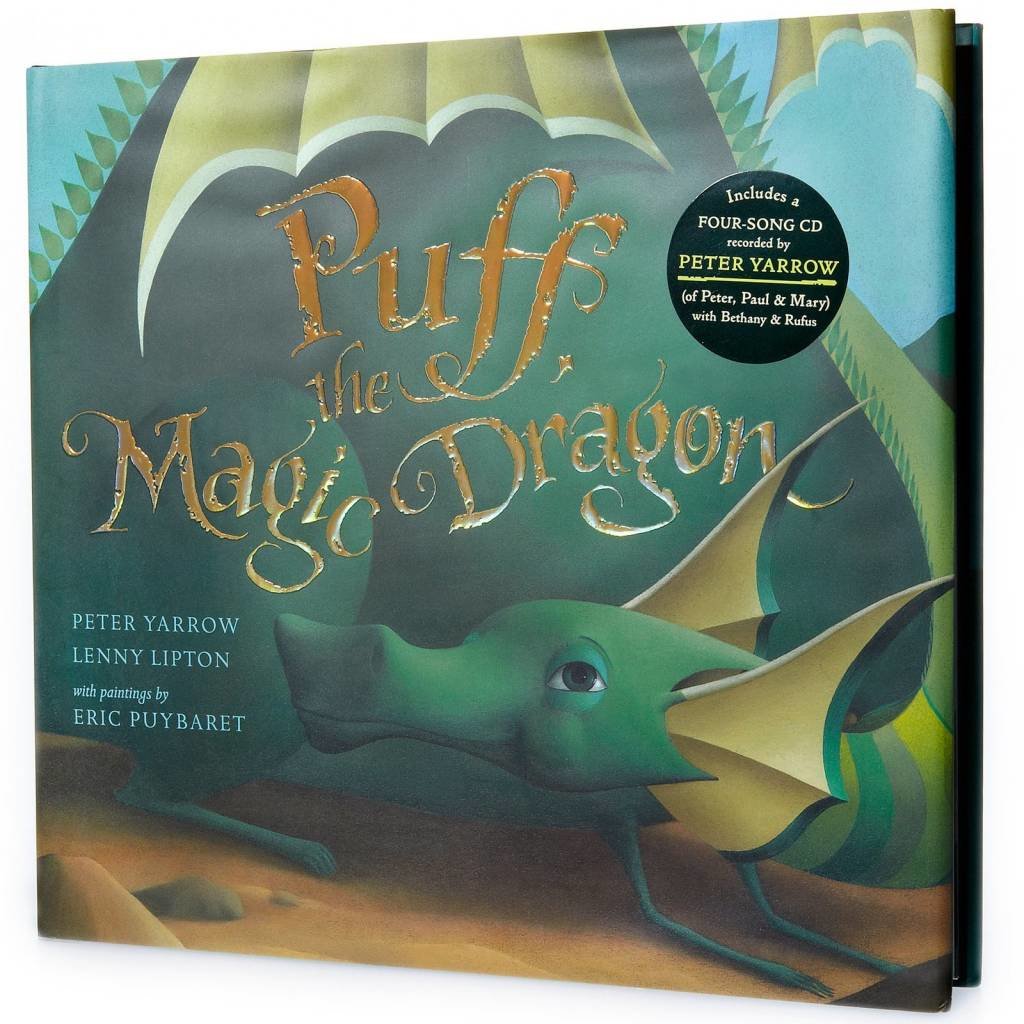 STERLING PUBLISHING PUFF THE MAGIC DRAGON W/CD