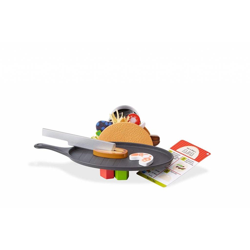 MELISSA AND DOUG FILL & FOLD TACO & TORTILLA SET*
