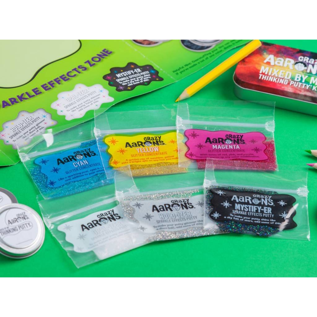 mixed by me thinking putty kit holographic