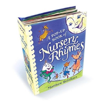 SIMON AND SCHUSTER A POP-UP BOOK OF NURSERY RHYMES