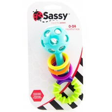 SASSY INC PEEK A BOO BEAD RATTLE