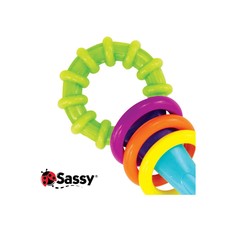 SASSY INC PEEK A BOO BEAD RATTLE