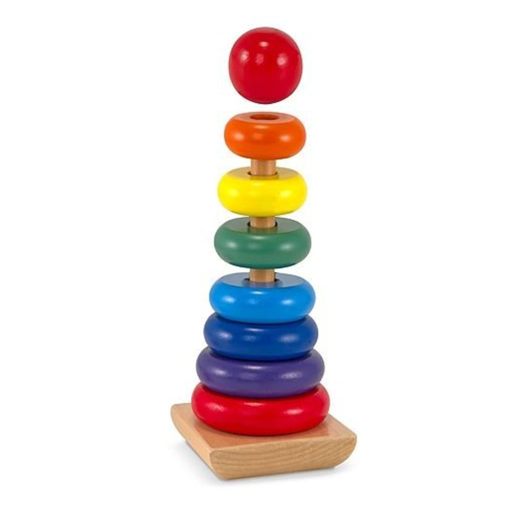 melissa & doug rainbow stacker
