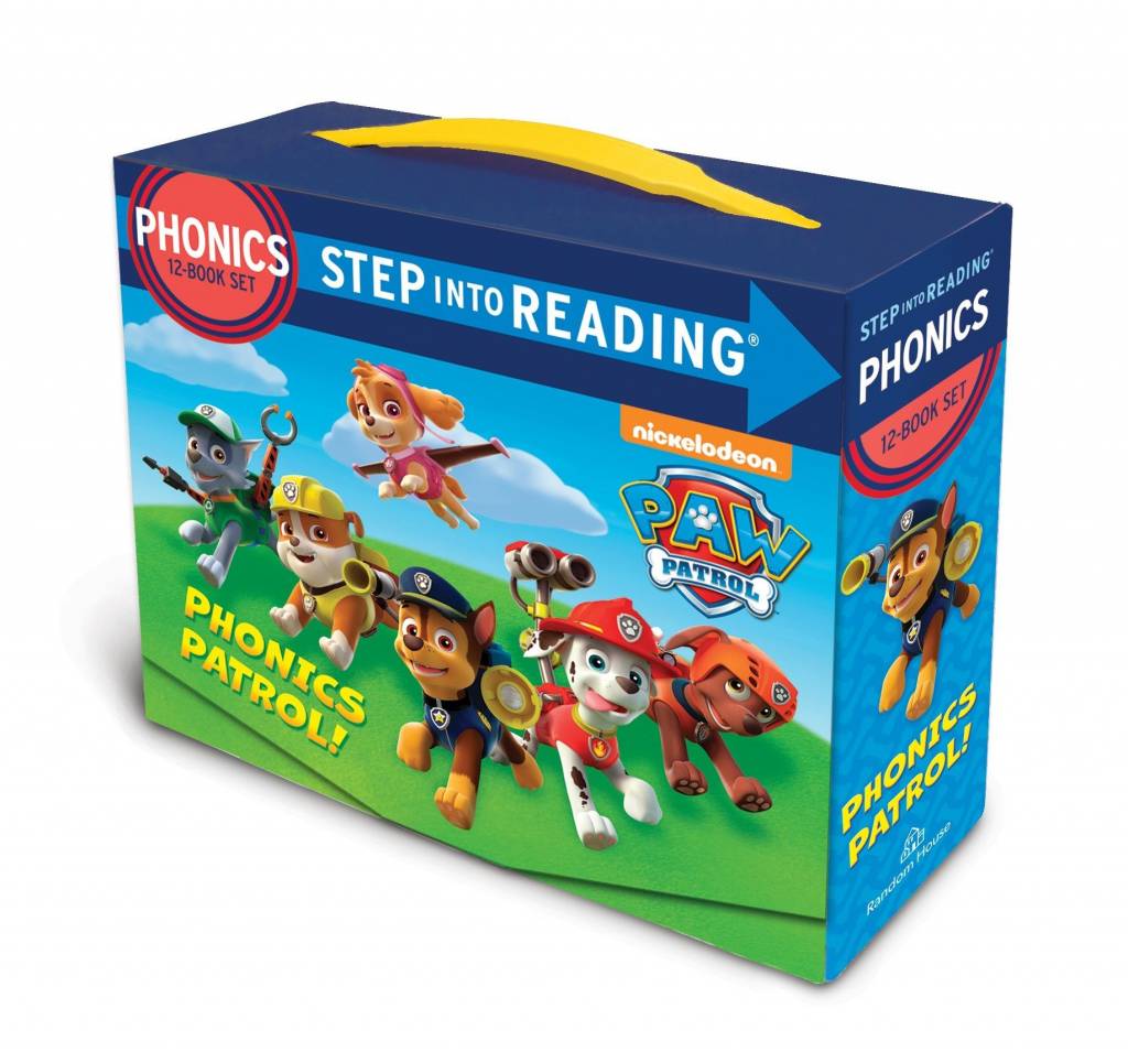 PAW PATROL: PHONICS BOX SET PB (STEP INTO READING)