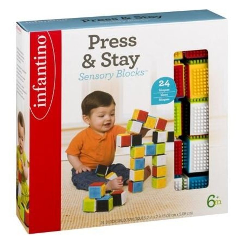 INFANTINO PRESS & STAY SENSORY BLOCKS