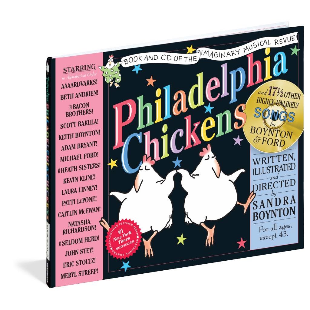 WORKMAN PUBLISHING PHILADELPHIA CHICKENS W/CD