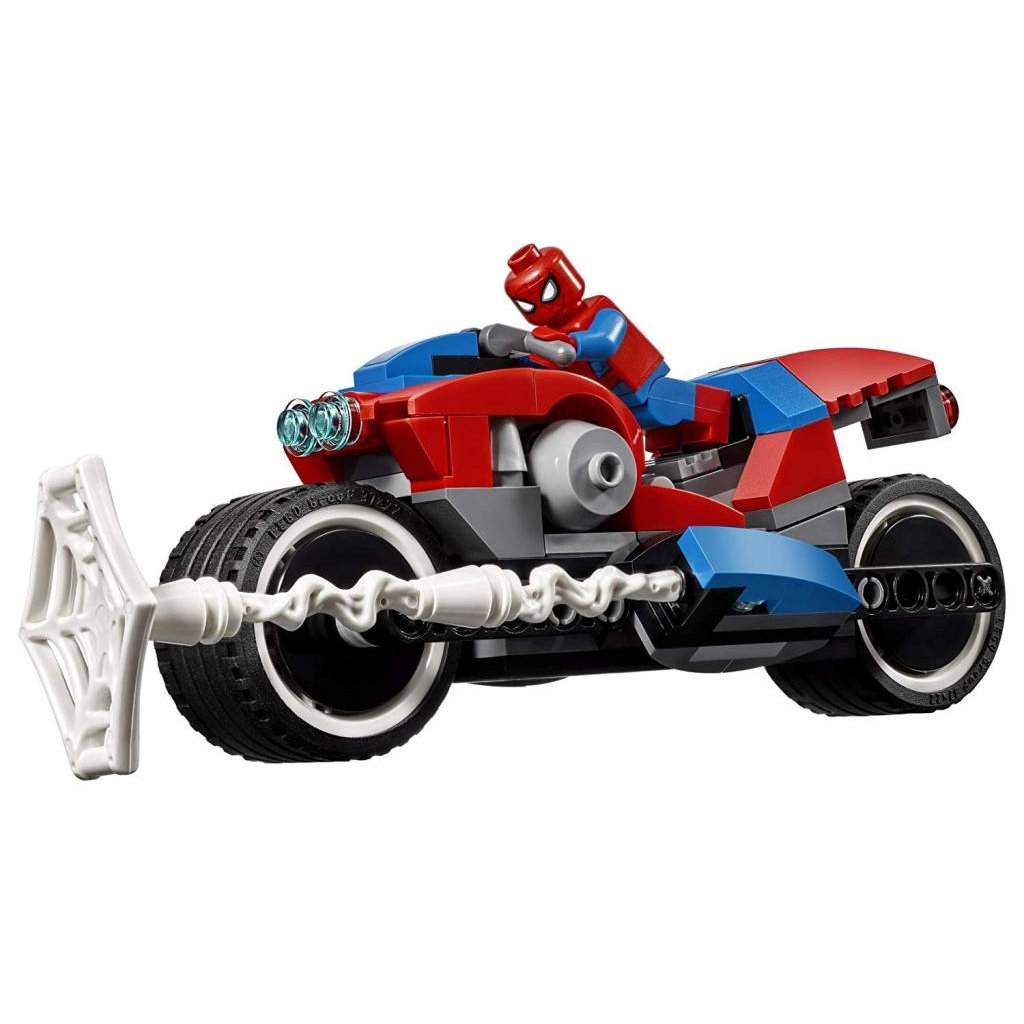 lego spider man bike rescue