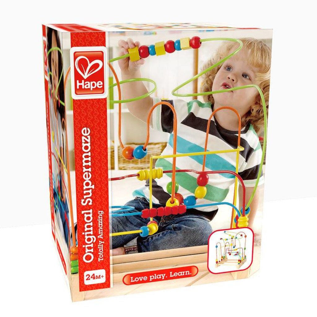 hape bead maze