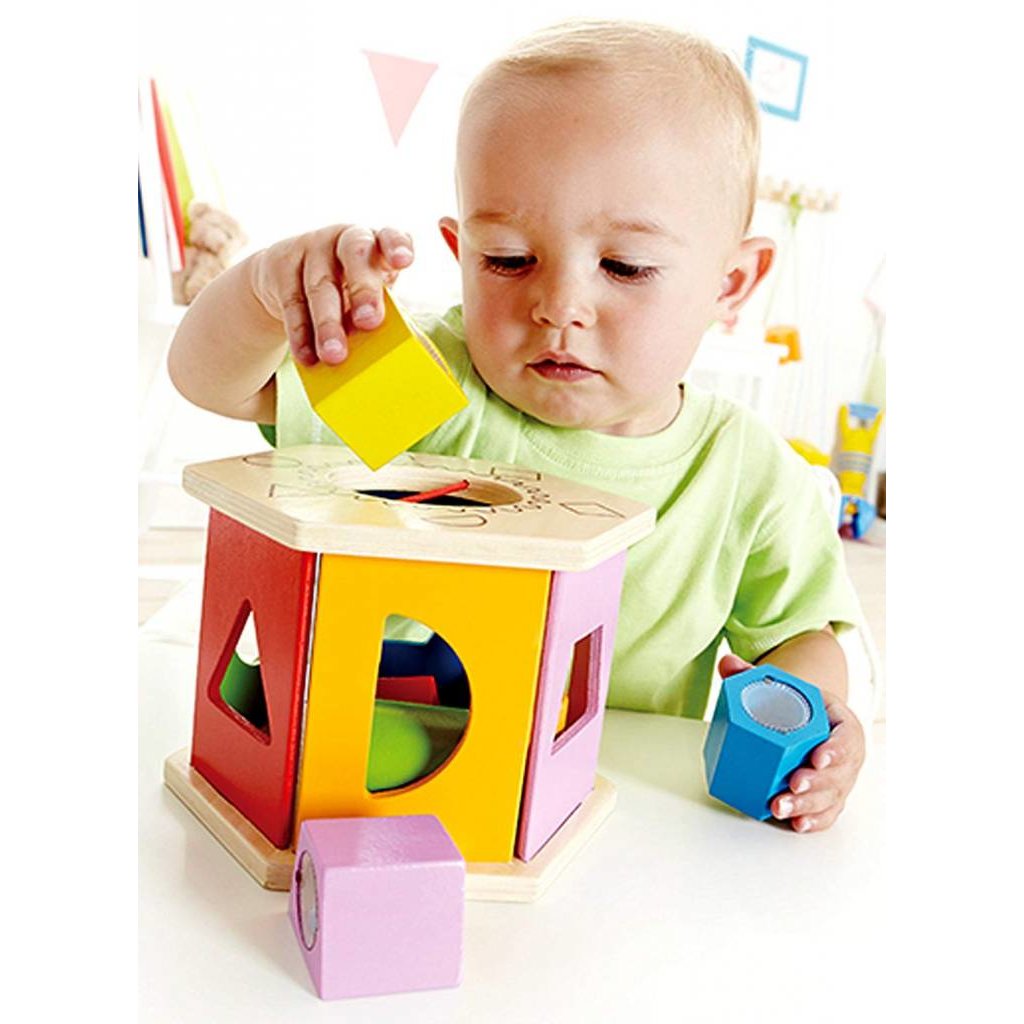 hape wooden shape sorter