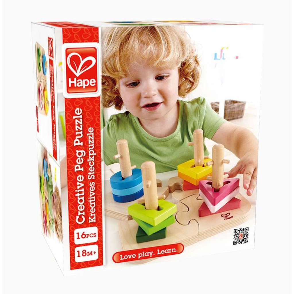 HAPE CREATIVE PEG PUZZLE