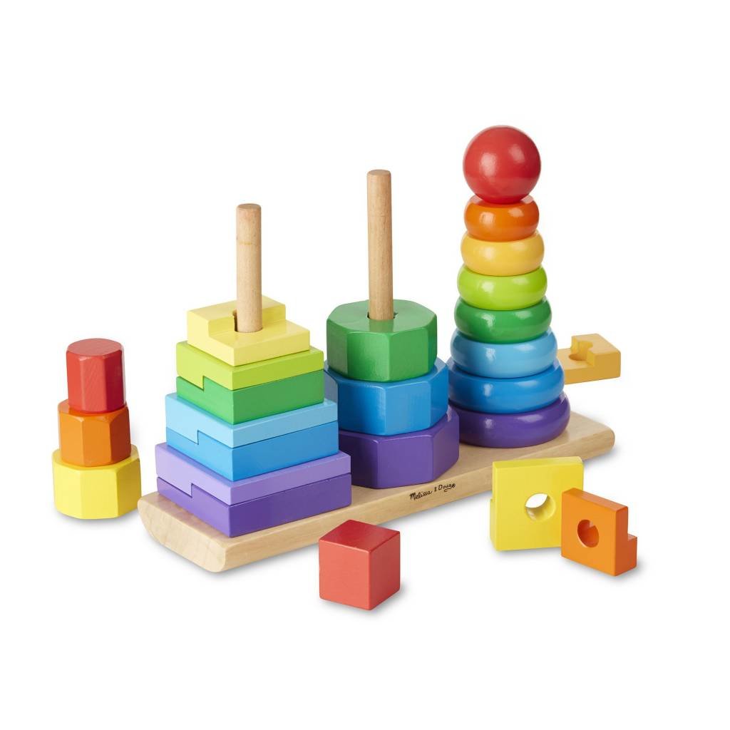 MELISSA AND DOUG GEOMETRIC STACKER