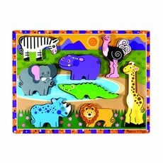 MELISSA AND DOUG CHUNKY PUZZLE