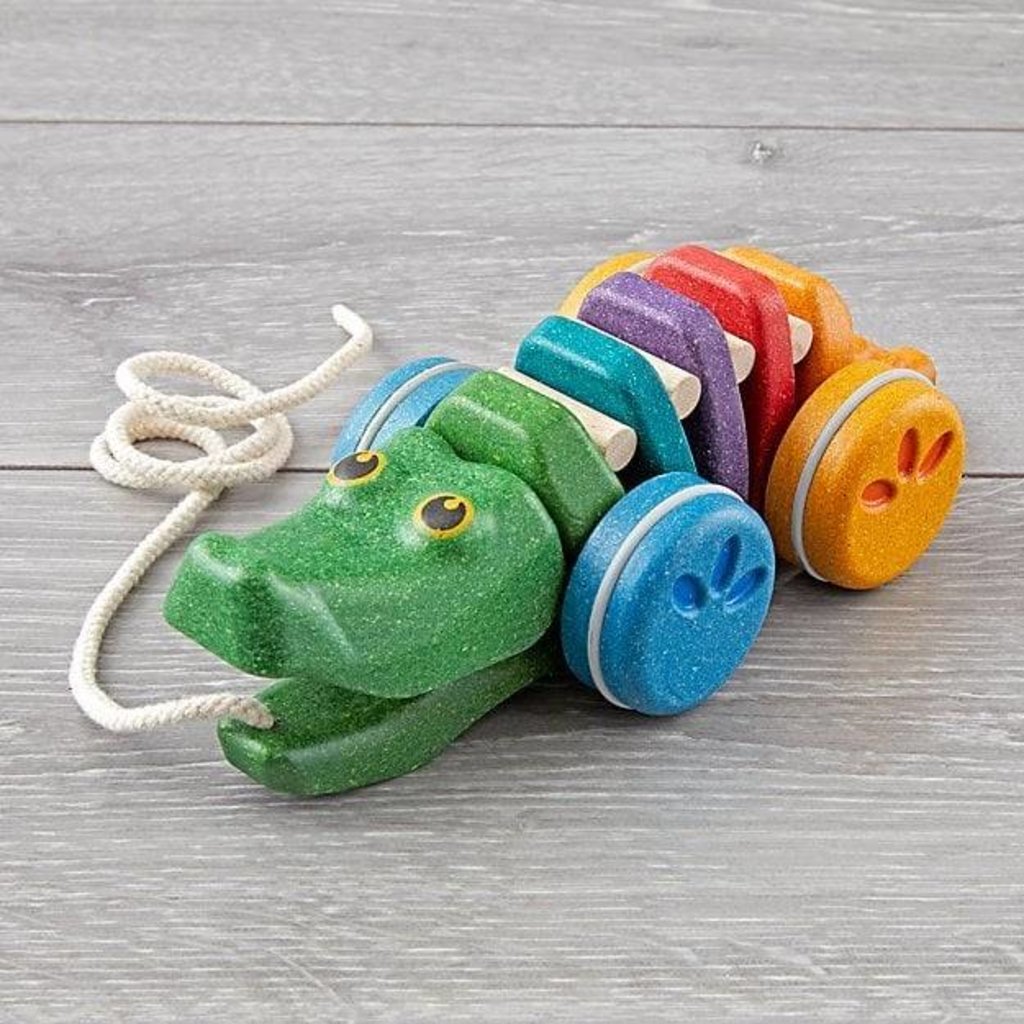plan toys dancing alligator