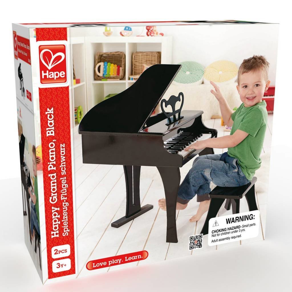 hape wooden educational piano baby toy