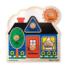 MELISSA AND DOUG FIRST SHAPES JUMBO KNOB