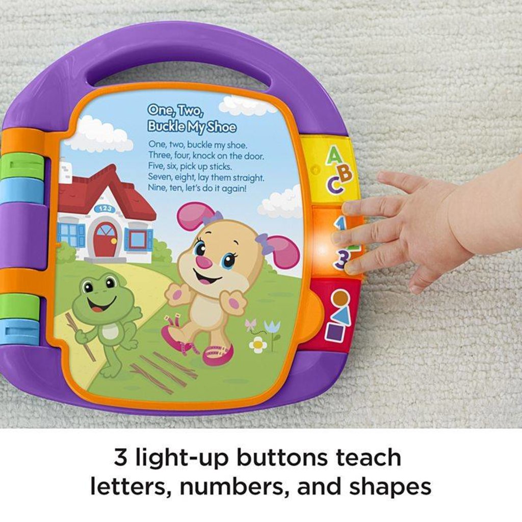 FISHER PRICE LAUGH & LEARN STORYBOOK  RHYMES